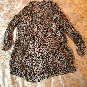 Cheetah Print Zara Top